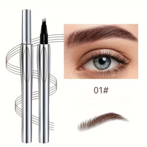 Lápiz de cejas con punta bifurcada de 4 puntas 👸🏻